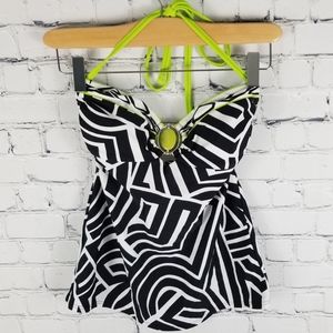 GOSSIP COLLECTION | halter tankini swim suit top